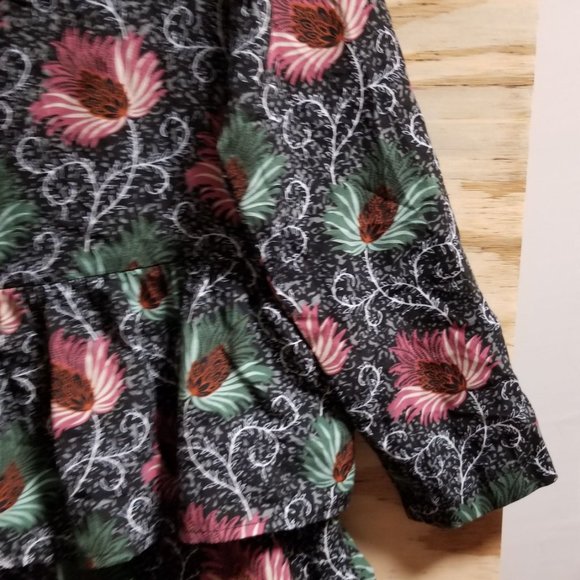 Beautiful Women's‎ Dress Floral v-neck Long Sleeve Small - Picture 6 of 13